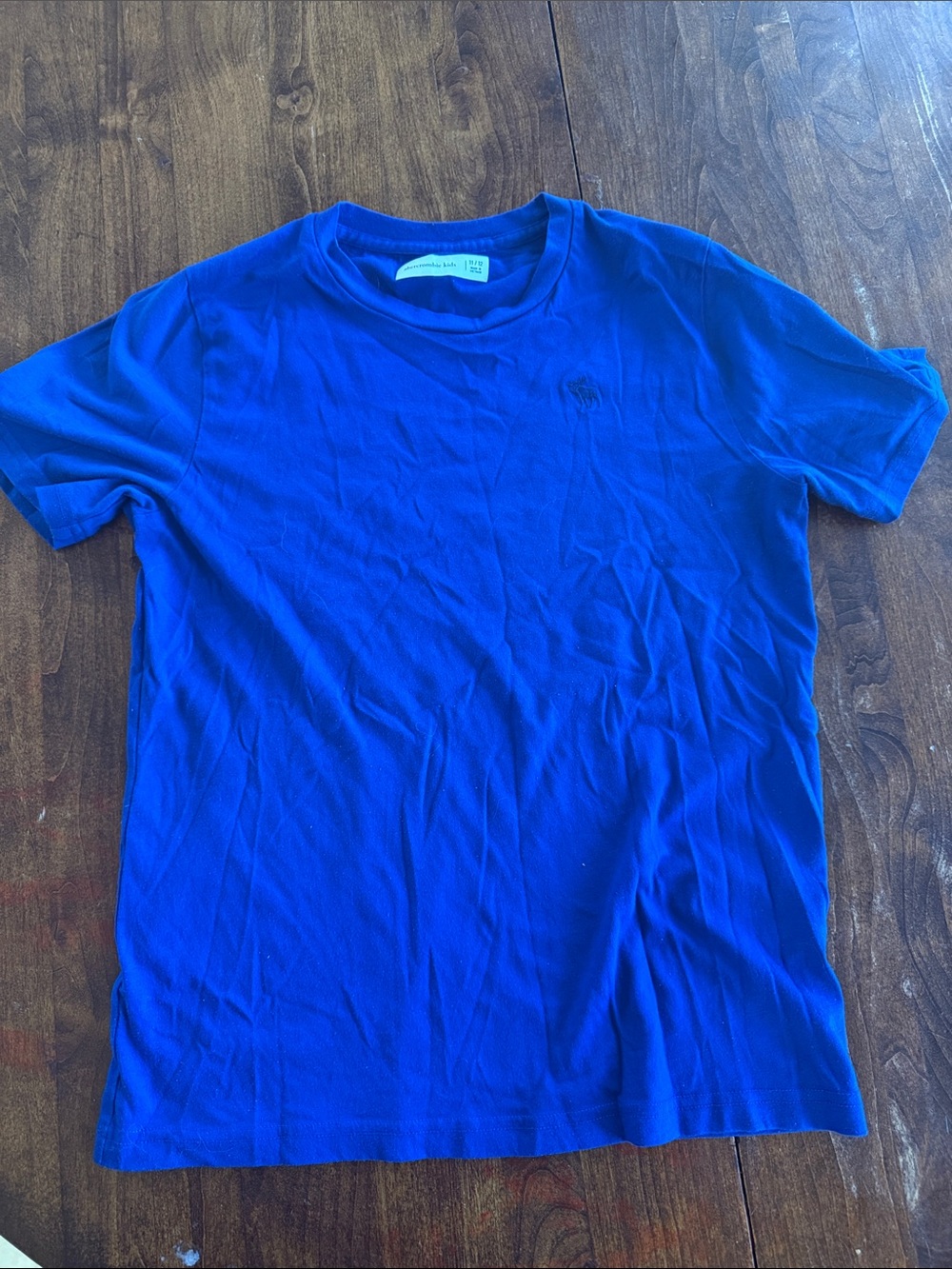 abercrombie kids Royal Blue Short Sleeve Crew Tee